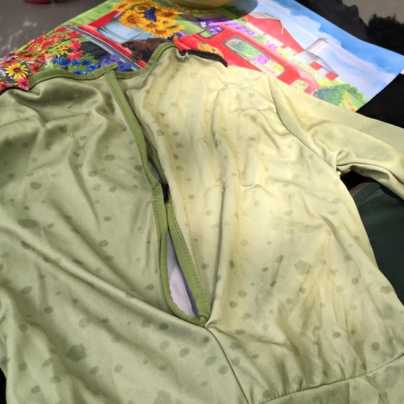 Teenage Mutant Ninja Turtle Donatello 2 pc Halloween Costume & Plastic Mask M - Picture 9 of 16